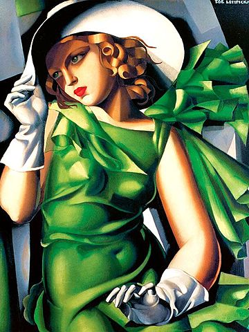 'Muchacha con guantes' de Tamara de Lempicka