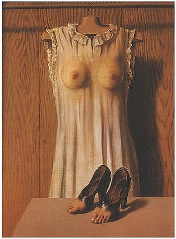 'La filosofía de la alcoba' de Magritte