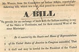 Indian Removal Act