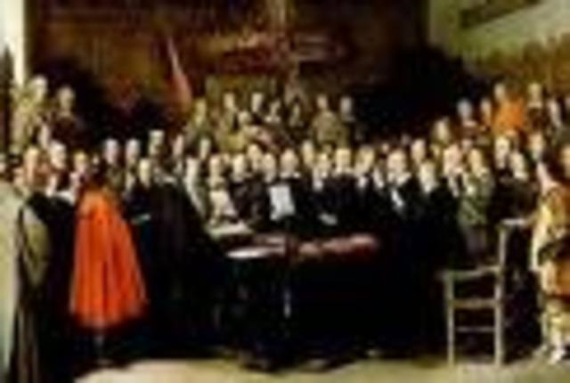 signing of peace of westphalia