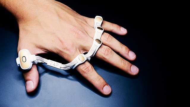 Keyboard on your hand