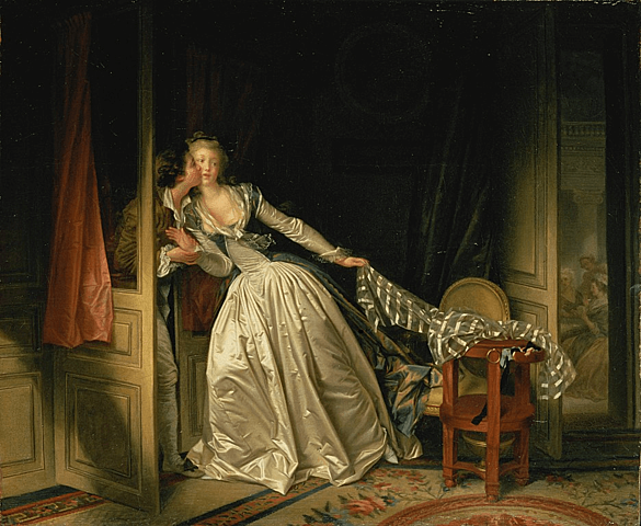 (Rococó) Jean-Honoré Fragonard. França (1732-1806)