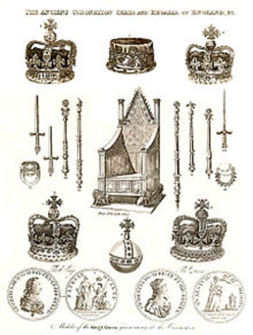 Restoration of the English crown