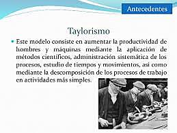 .Taylorismo 1856