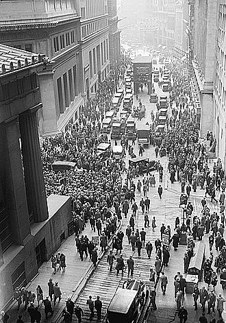 October 1929 - Beginning of the Great Depression
