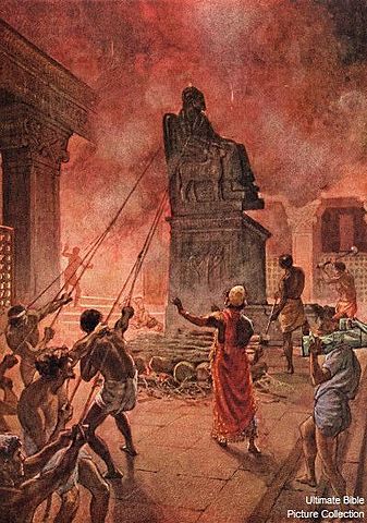 Josiah purges Judah and Jerusalem