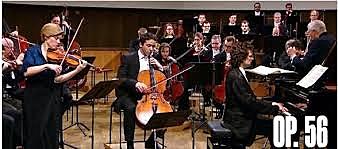 Concert per a violí, violonchel i piano en do mayor, op. 56