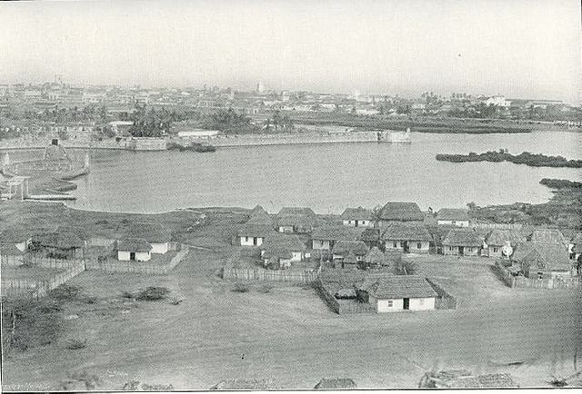 Primeras construcciones en Cartagena.