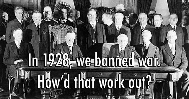 The Kellogg-Briand Pact