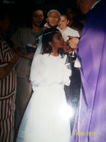 my first communion....