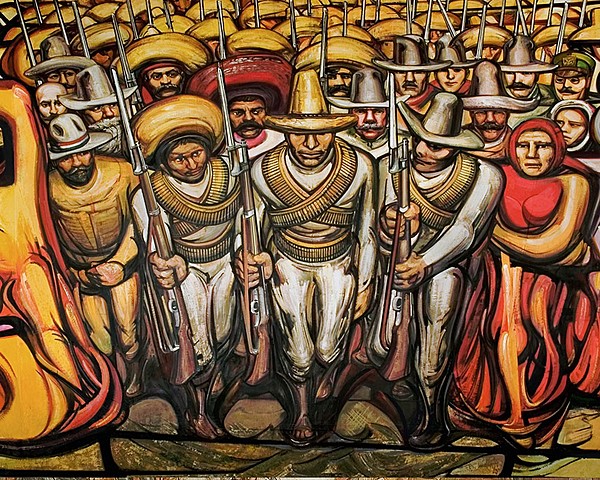 Revolución Mexicana y el arte que se fue dando