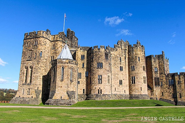 el castillo Alnwick
