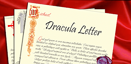 letter´s Dracula