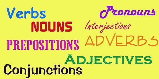 Learning Parts Of Speech