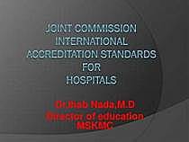Joint Comission on Accreditation of Hospitals