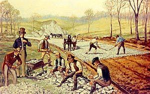 Congress authorized the construction of the National Road