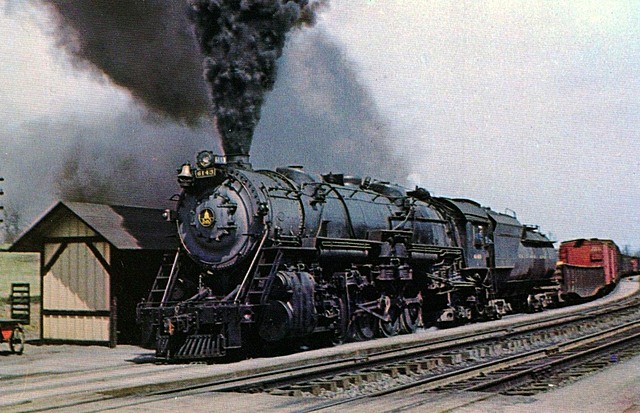 Development of the first railroad began by B&O