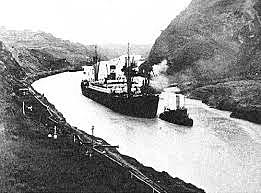 Opening of the Panama Canal