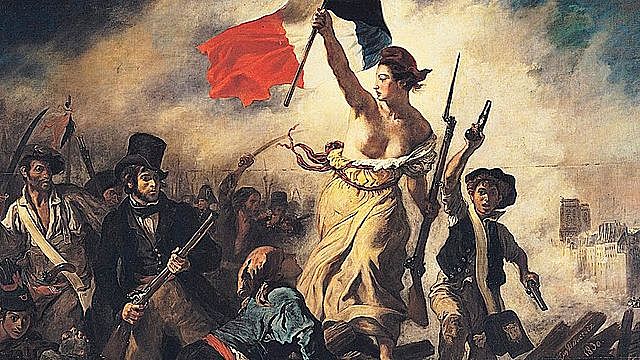 La libertad guiando al pueblo