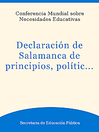 Declaración de Salamanca, Unesco.