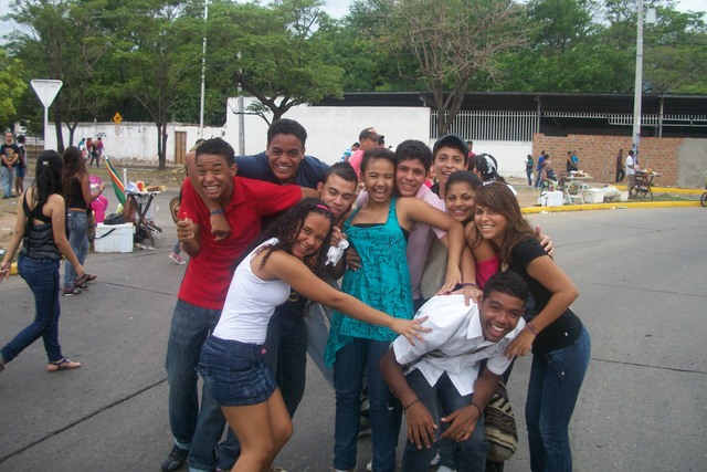 Piloneras wiht my friends