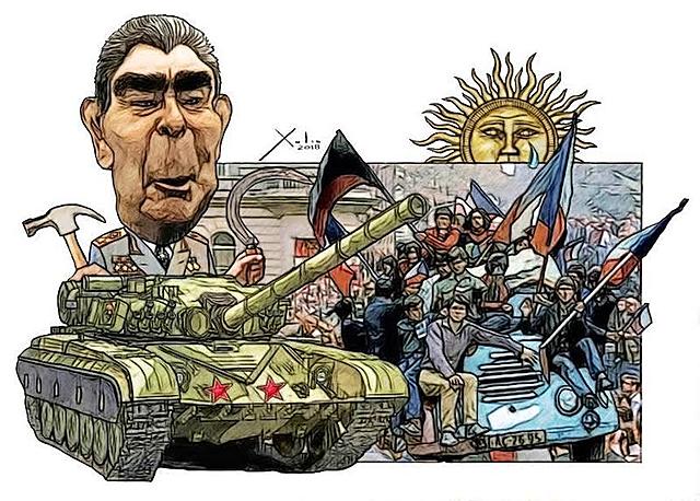 la crisis de Suez y la rebelión de Hugria demuestran que solo contaba el líder y no el interés de los aliados