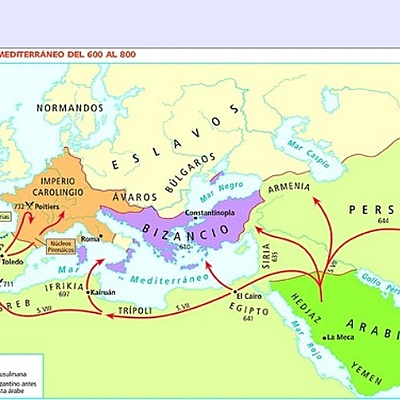 Timeline: Expansió de l'islam