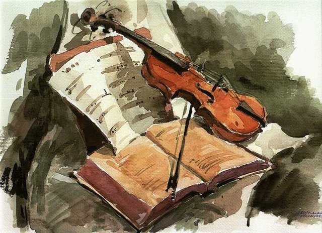 Violinista i professor.