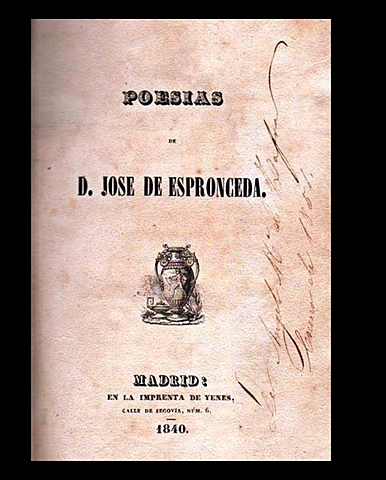 JOSE DE ESPRONCEDA