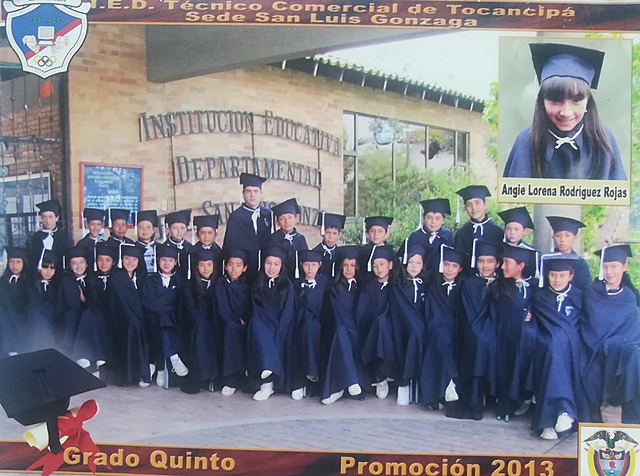 ME GRADUÉ DE QUINTO DE PRIMARIA