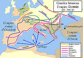 Chute de l'empire romain de l'occident