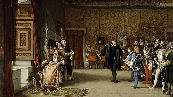 Abdicació de Carles I 1556