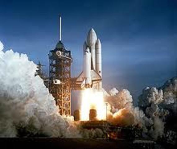 Shuttle Columbia lifts off