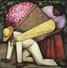 El Cargador de flores