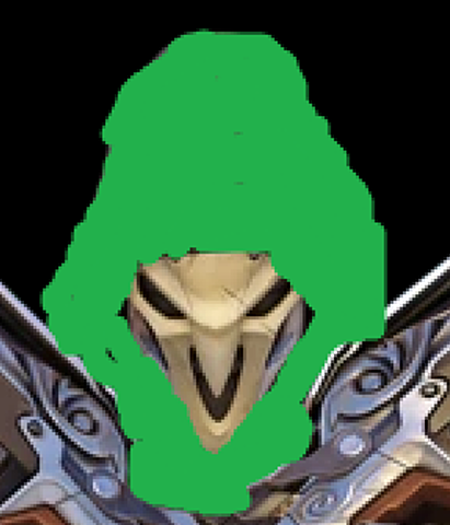 4.Death’s color is green.