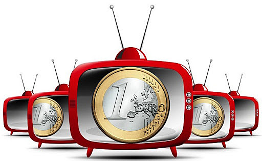 Inversion televisiva crece