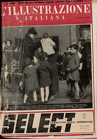 Rivista L'Illustrazione con inserzione Select