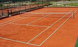 cancha de Arcilla, polvo de ladrillo o tierra batida