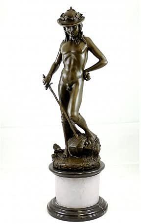 Creació del David de bronze de Donatello di Niccolò