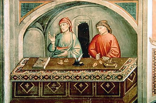 The Middle Ages money economy development