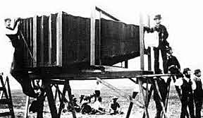 The first camera called the "Kodak"