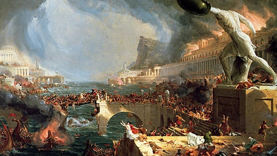 La caída del Imperio romano de Occidente