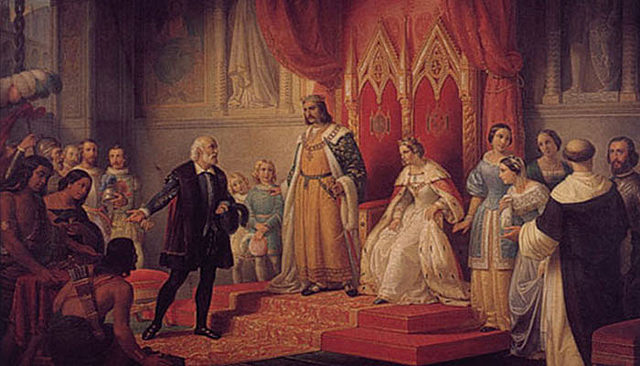 Financiamiento al viaje de viaje de Cristobal colon