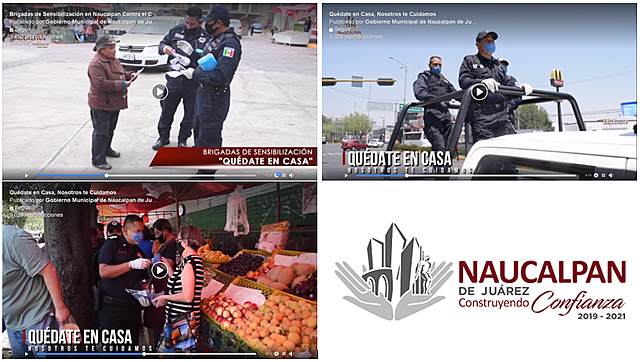 - Quédate en Casa, Nosotros te Cuidamos, El Gobierno de #Naucalpan - Brigadas de Sensibilización en Naucalpan Contra el COVID19
