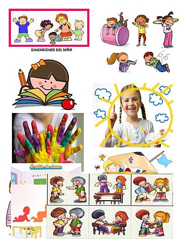 Dimensiones del niño.