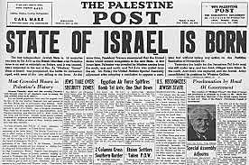 Nace el estado de Israel