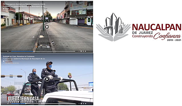- Quédate en Casa, Nosotros te Cuidamos - Por Emergencia Sanitaria se Retiró el Comercio Informal en Naucalpan Centro