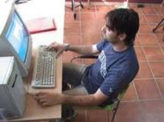 Mi primera toma de contacto con un ordenador.