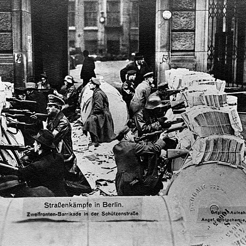 August 1919 - The Weimar Republic is established in Germany