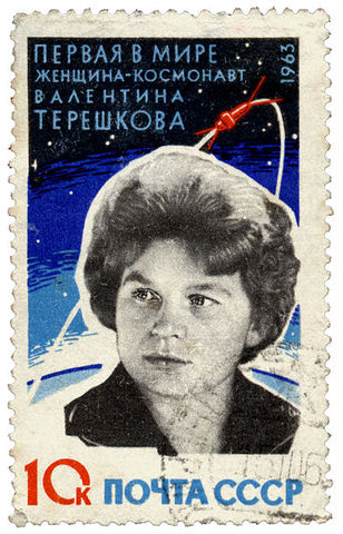 First woman in space
